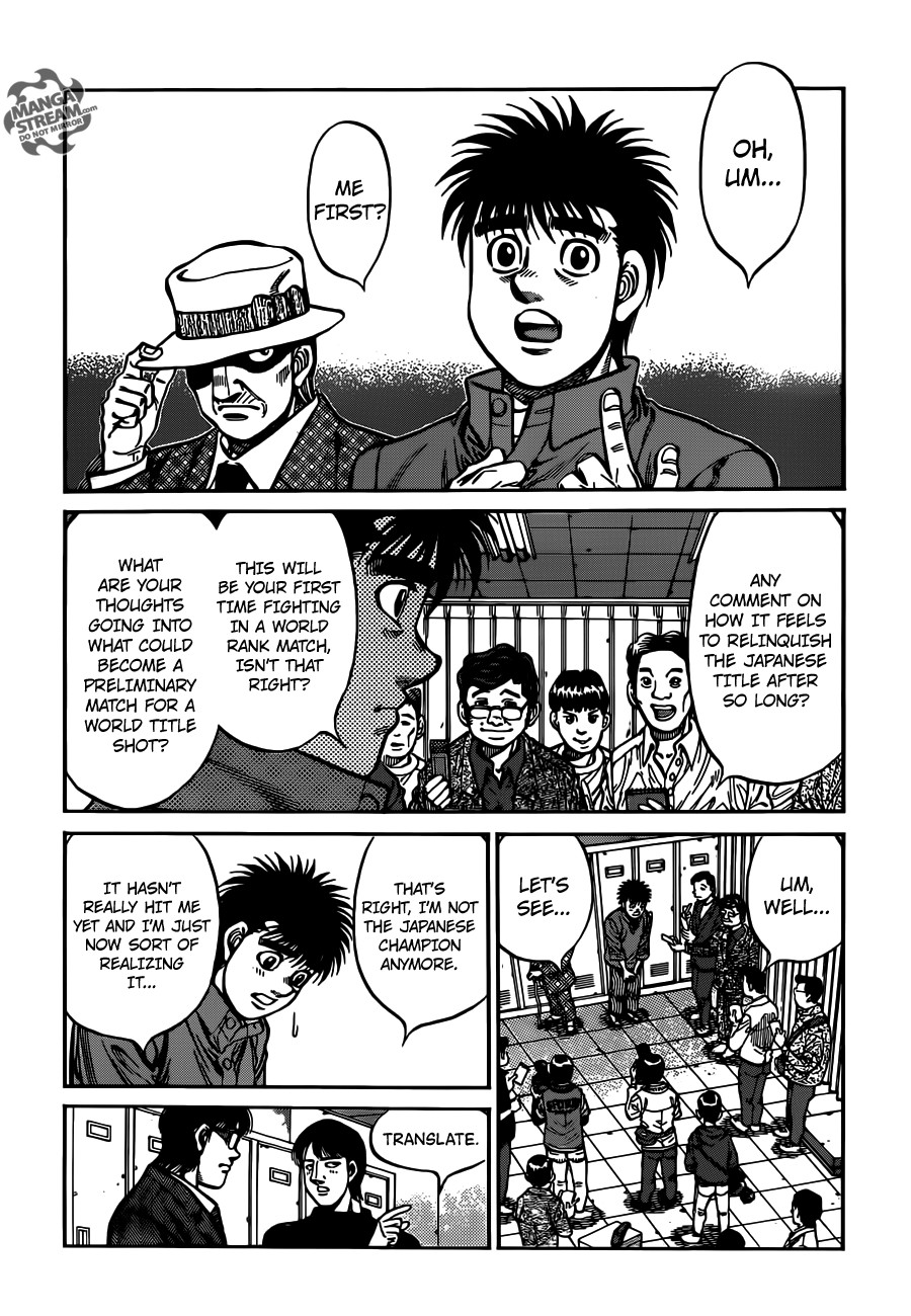 Hajime no Ippo Chapter 1020 5